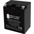 Ecom Group Inc Mighty Max Battery YB12A 12V 12AH / 165 CCA BATTERY YB12A-A